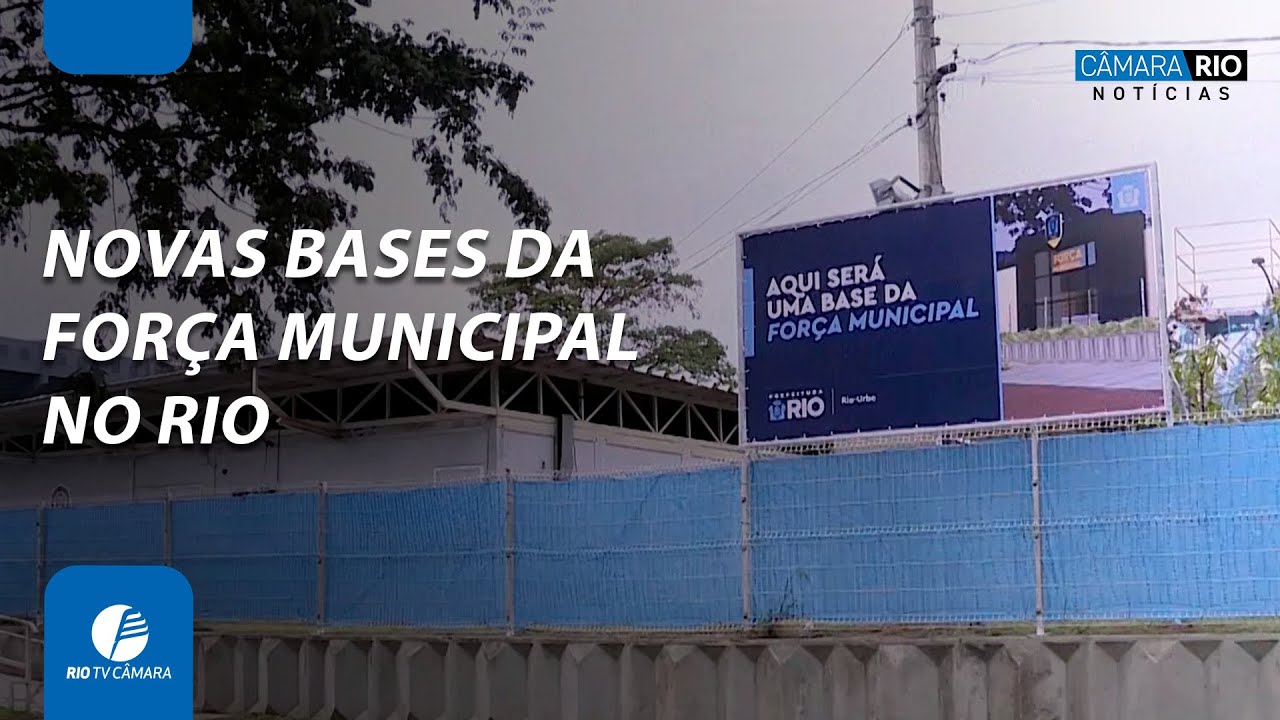 Força Municipal vai reforçar segurança com bases armadas no Rio