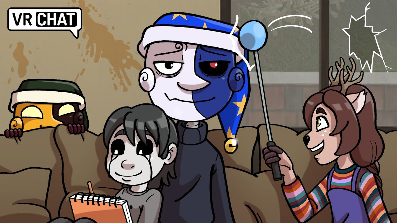 Moon BABYSITS THE KIDS! in VRChat