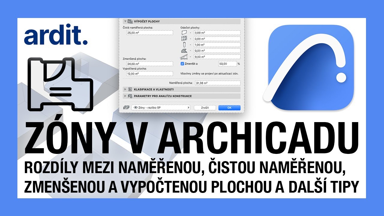 Zóny v Archicadu
