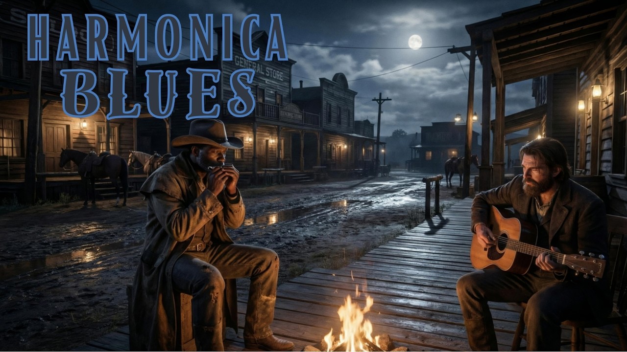 Harmonica Blues – Midnight Relaxing Vibes