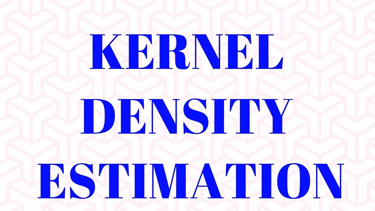 Kernel Density Estimation(KDE) : Non Parametric Statistical Estimation: PROC KDE in SAS