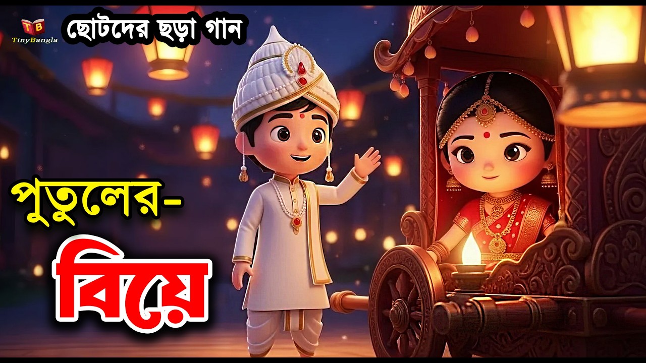চাঁদ উঠেছে ফুল ফুটেছে | সোনামণির বিয়েতে একি কান্ড! 😲 হাতি ঘোড়ার ডিজে ডান্স | Bangla Cartoon | 2026