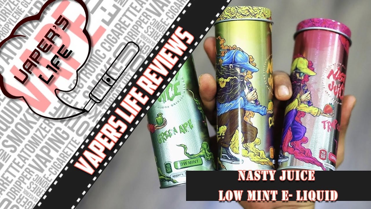 NASTY JUICE (LOW MINT) e-liquid | vk.com/nastyjuice | Vaper's Life review