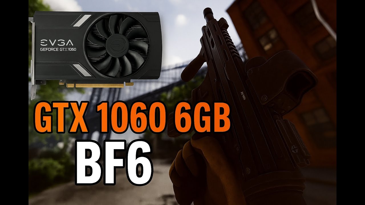 Can this OLD GTX 1060 6GB HANDLE Battlefield 6 in 2025   #bf6  #battlefield6 #GTX 1060  #gaming