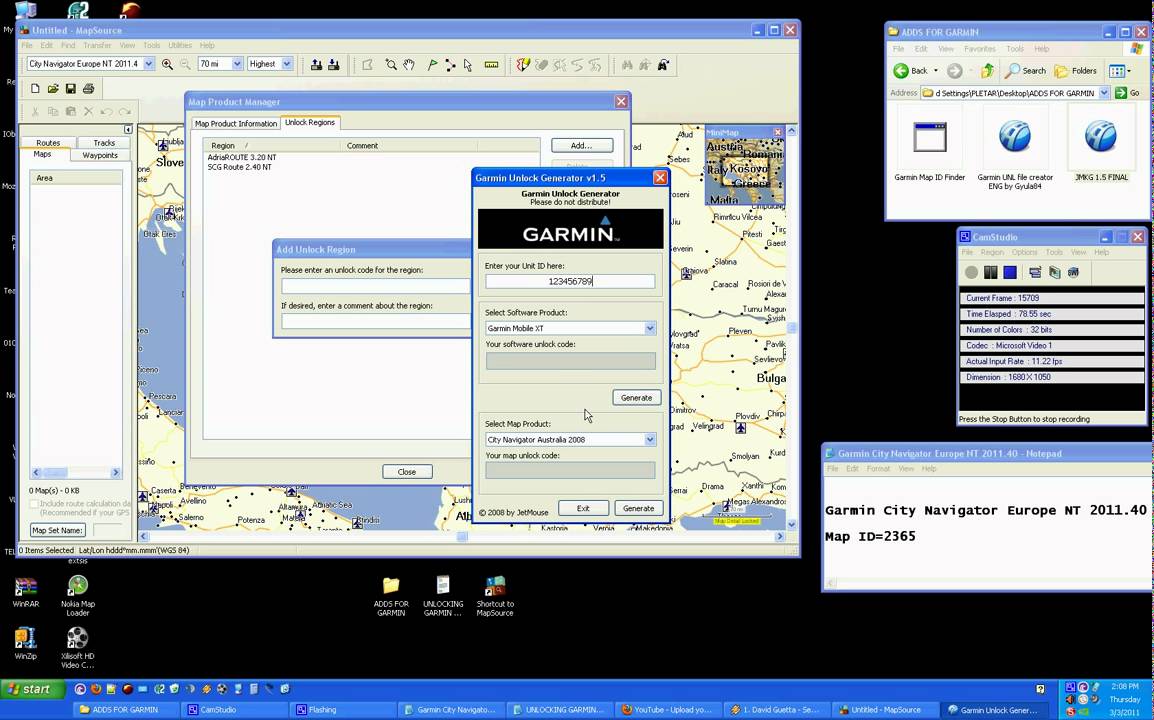 UNLOCKING MAPS FOR MapSource.mp4
