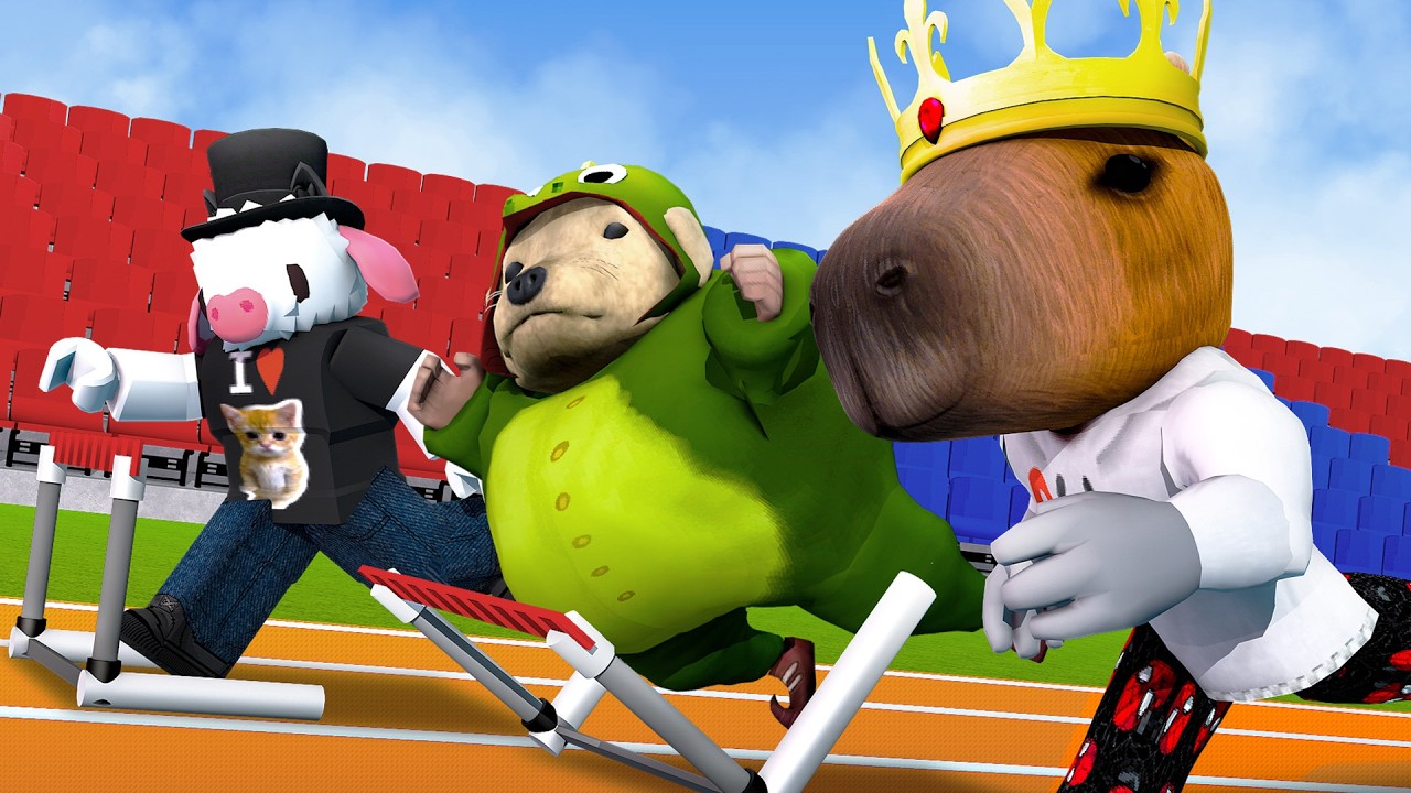 HICIMOS las OLIMPIADAS en ROBLOX