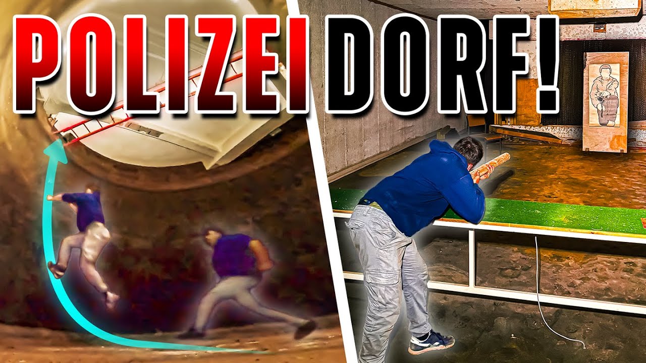 ESCAPE-CHALLENGE aus RIESIGEM Silo! & Verlassener POLIZEI-SCHIEẞSTAND mit MUNITION!