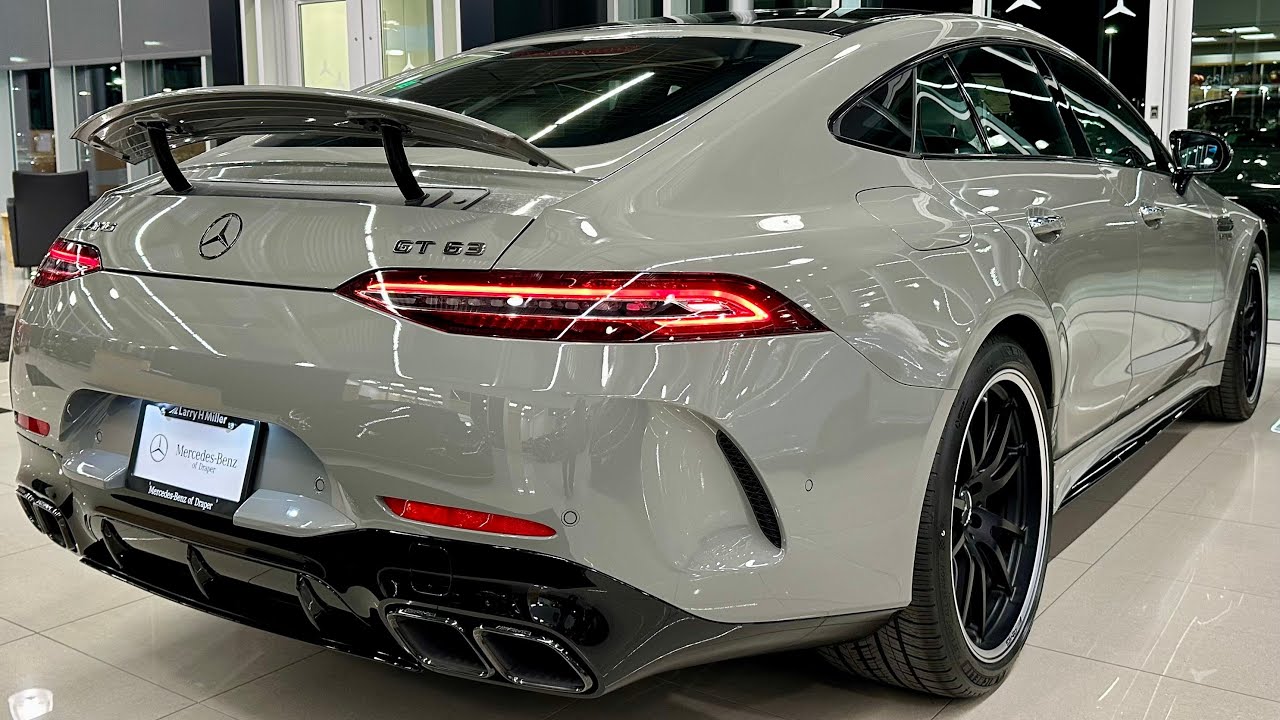 2026 AMG GT 63 4-door Coupe: Exterior, Interior and V8 Exhaust Sound