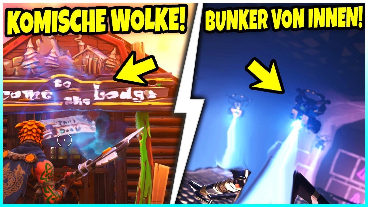 😱 MERKWÜRDIGE NEBEL WOLKE 💨 Der Wailing Woods BUNKER von INNEN! - Fortnite Battle Royale