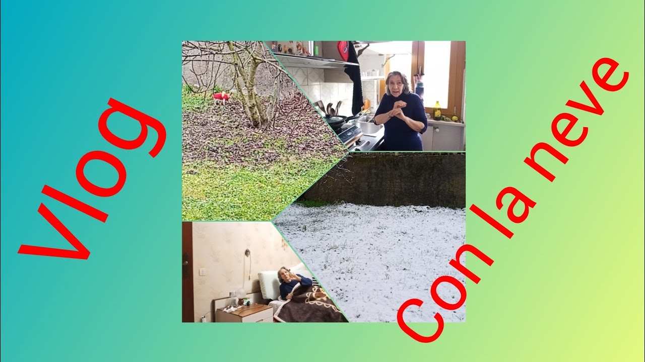 Sogni d'oro e risveglio con neve!!!!