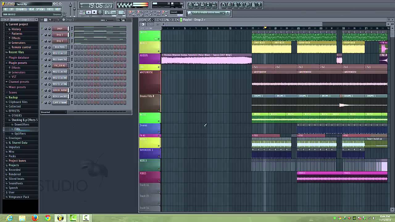 Thomas Newson & Futuristic Polar Bears - Taurus Fl Studio Remake[FLP]