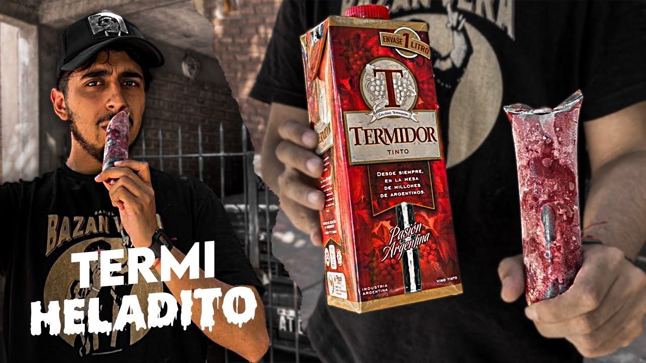 Probando los JUGUITOS helados de VINO & MANAOS de POMELO