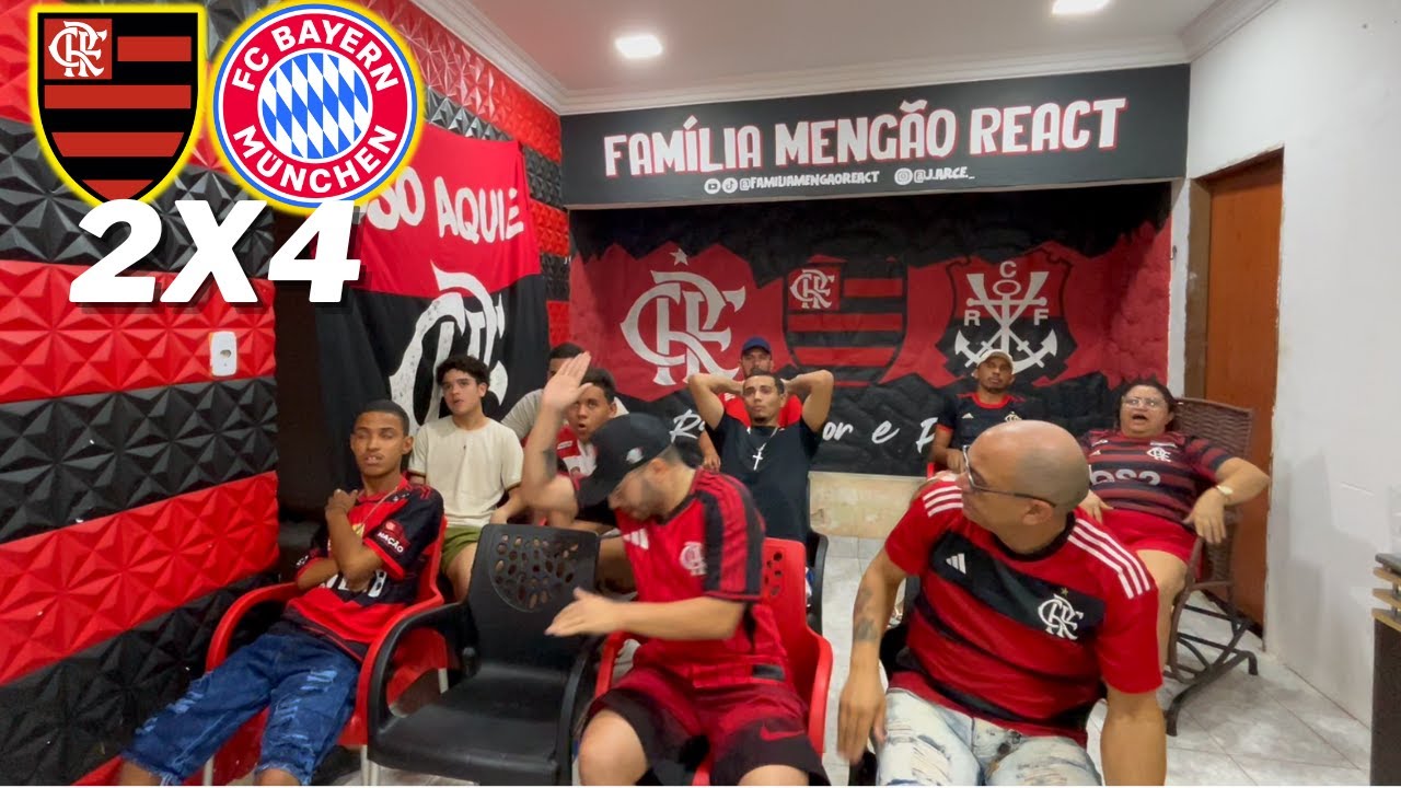 REACT- FLAMENGO 2 X 4 BAYERN- ELIMINADOS- MUNDIAL DE CLUBES 2025- JOGO DE ERRO ZERO E ACONTECEU ISSO
