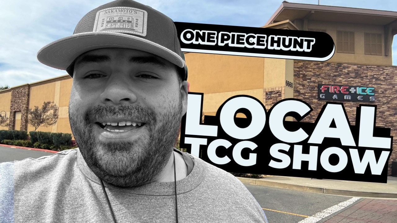 Local Card Show Treasure Hunt! One Piece TCG, Retro Games & Collectibles