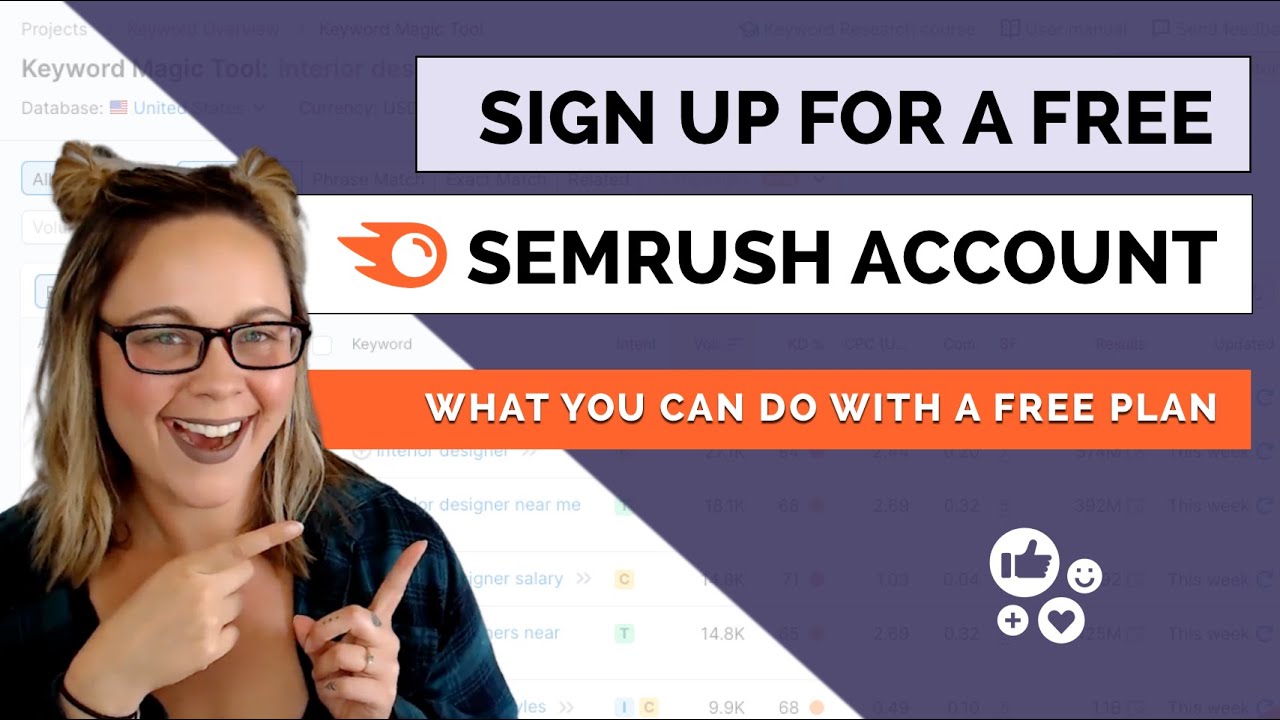 How to Use Semrush for Free (Sign Up for a FREE Plan & Start Improving Your SEO)
