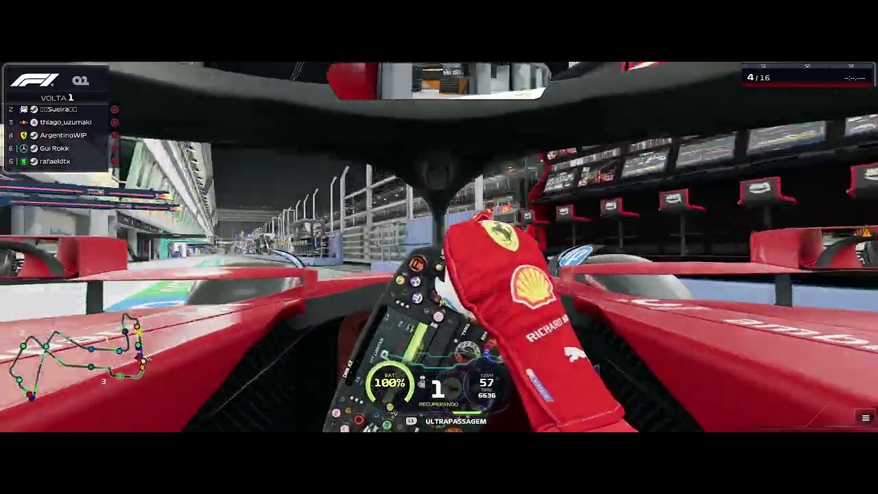 CIA Campeonato Farofa F1 25 - 16ª Etapa - GP de Singapura