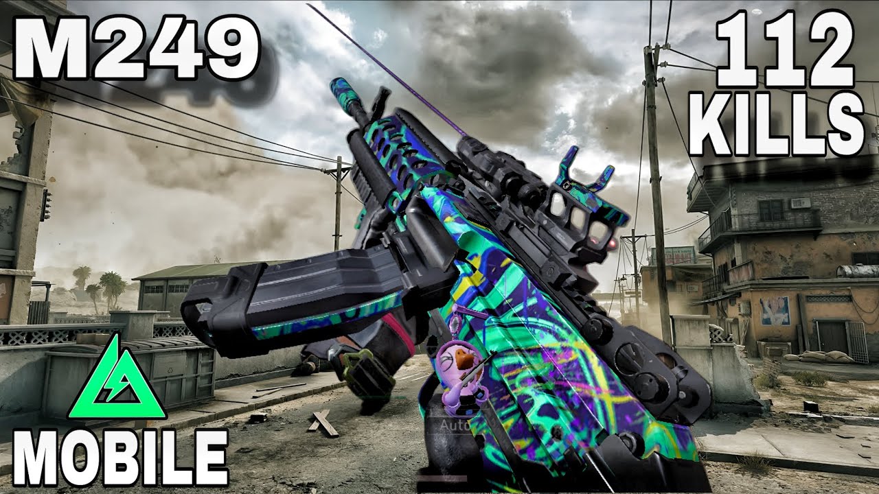 M249 LMG Best Build 🔥 112 Kills | Delta Force Mobile
