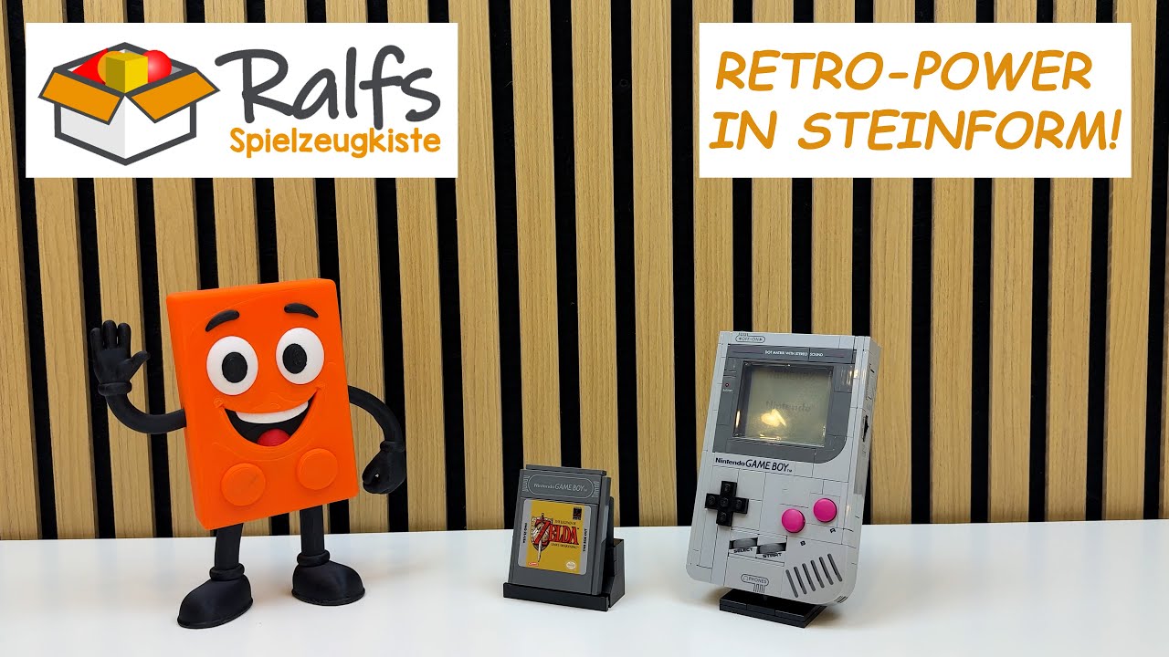 LEGO® Gaming 72046 Game Boy™ – Der Klassiker als LEGO Set! | Nostalgie pur für Nintendo Fans