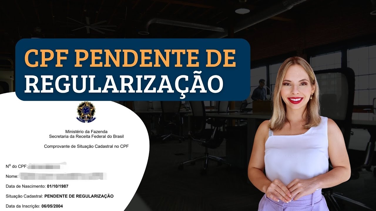 CPF PENDENTE DE REGULARIZAÇÃO - Passo a passo para resolver. 🚨
