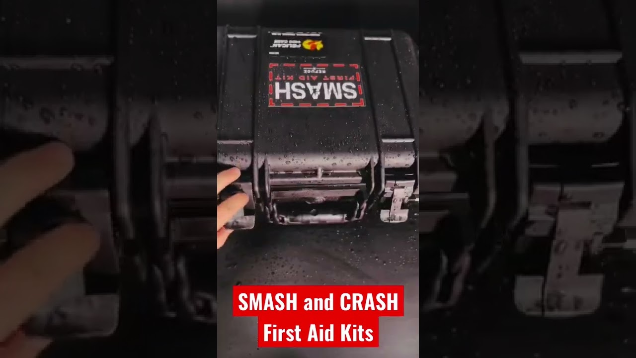 SMASH and CRASH First Aid Kits 💥 refugemedical.com