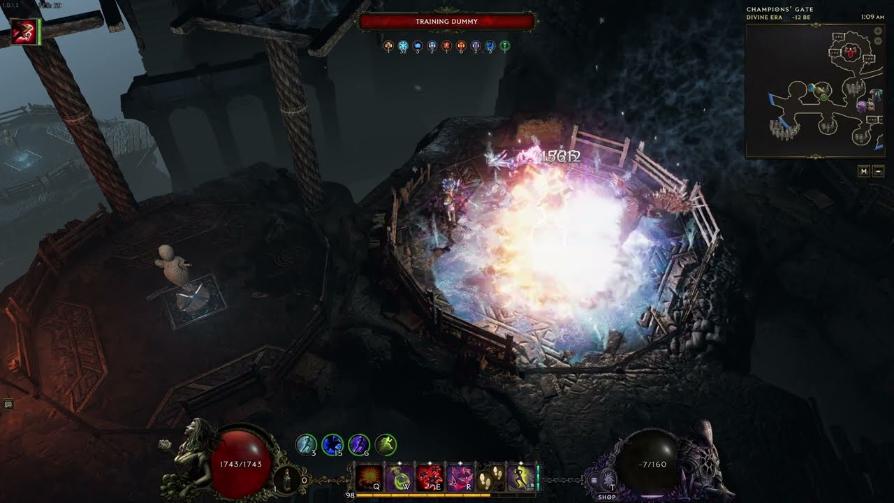 Cold Acid Flask Falconer @ 1653 Frostbite / Cold Pool Damage Test | Last Epoch 1.0