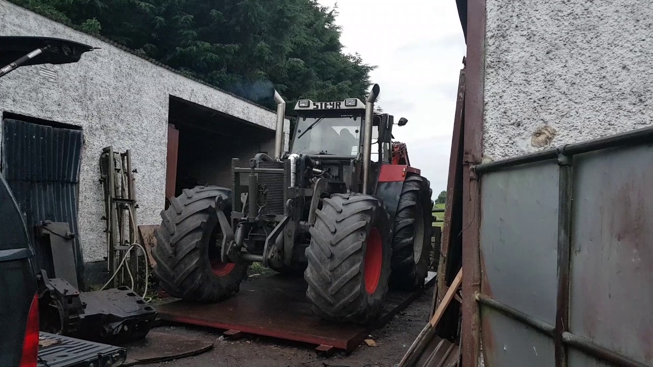 Testing new clutch after rebuild  🤔😎     Steyr 8130