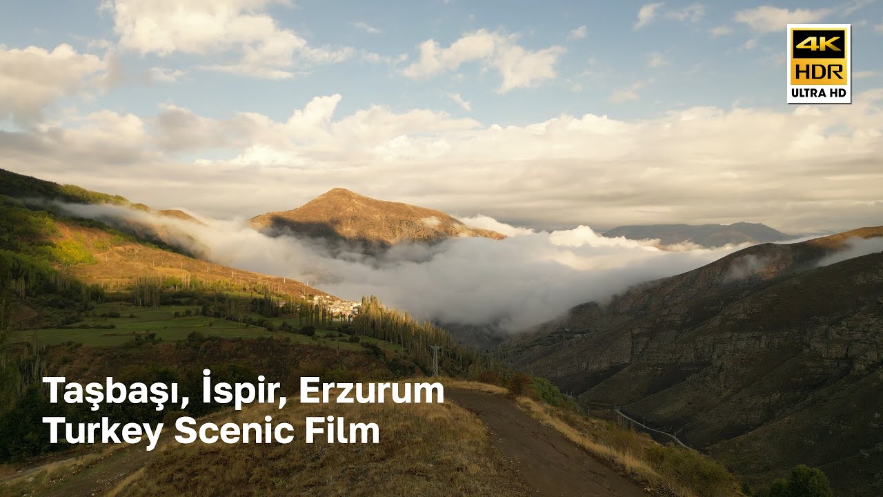 İspir, Erzurum, Turkey 4K - Scenic Film