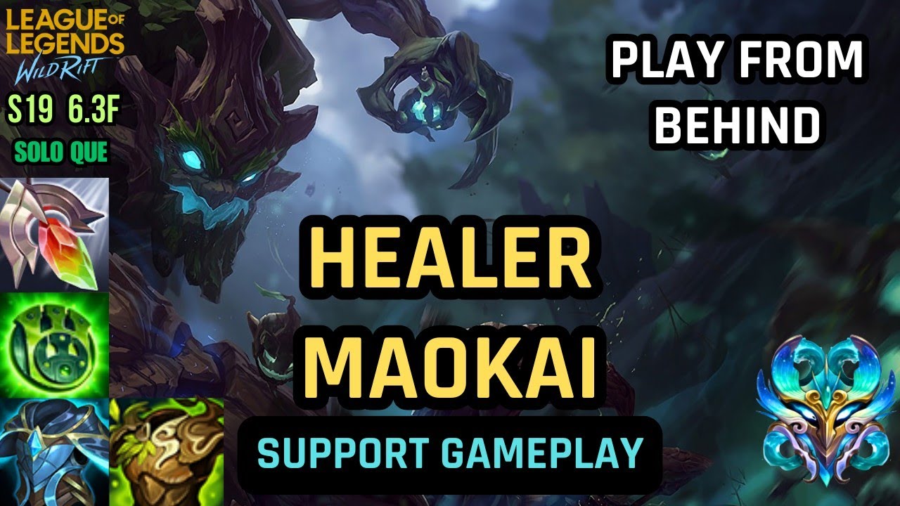 How to Play from Behind in Legendary Ranked | Maokai Support Wild Rift