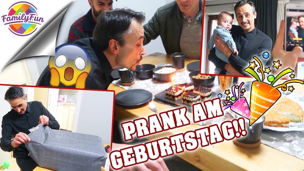 MEGA PRANK bei GEBURTSTAGSFEIER 🤣 VOLL ERWISCHT! - Family Fun