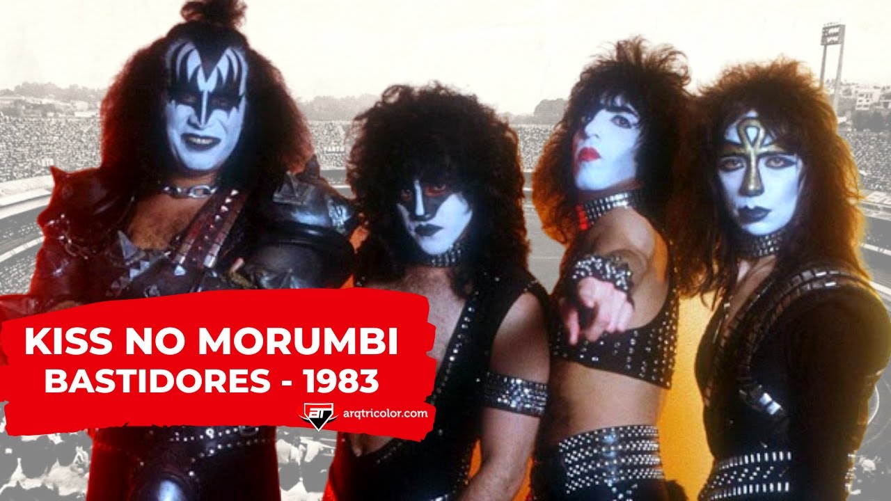 KISS no Morumbi em 1983 - (Bastidores)