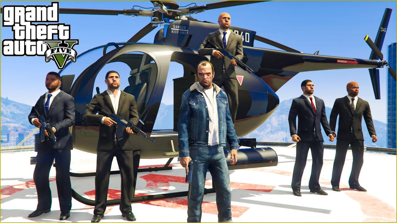 TREVOR GETS PERSONAL SECURITY In GTA 5! (GTA 5 Mods)