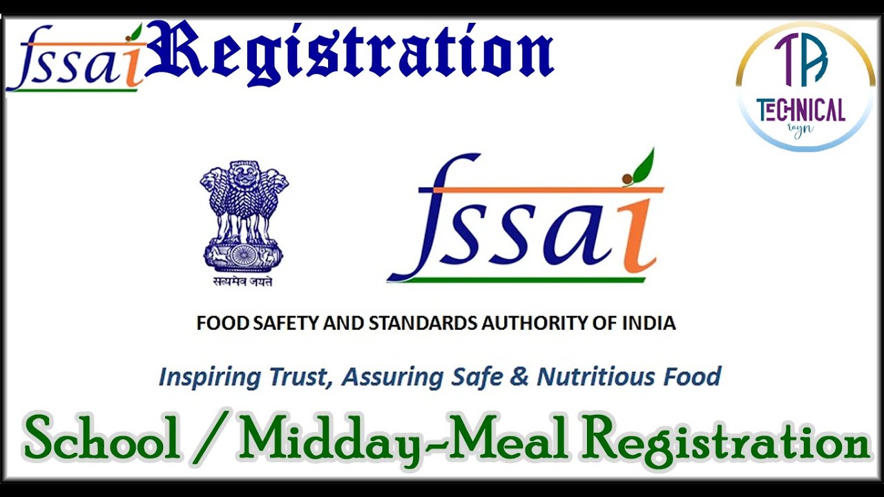 FSSAI Registration  | FoSCoS Registration  |  Apply for New License / Registration Mid-Day meal