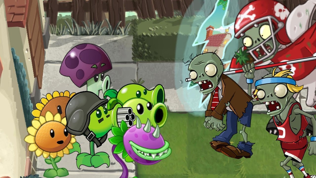 Plantas versus Zombis 2 Animado  PVZ 1 en PVZ 2 parte 2 (Cartoon)