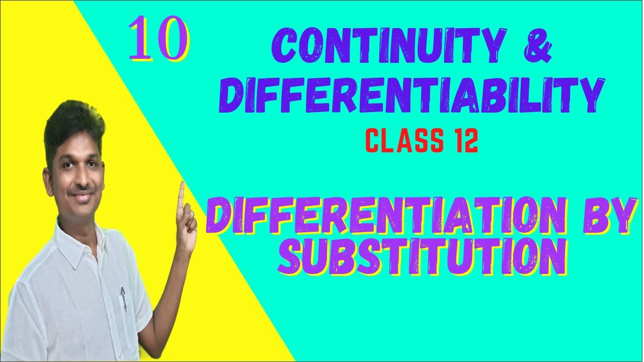 DIFFERENTIATION BY SUBSTITUTION || DIFFERENTIATION EX 5.3 || DIFFERENTIATION