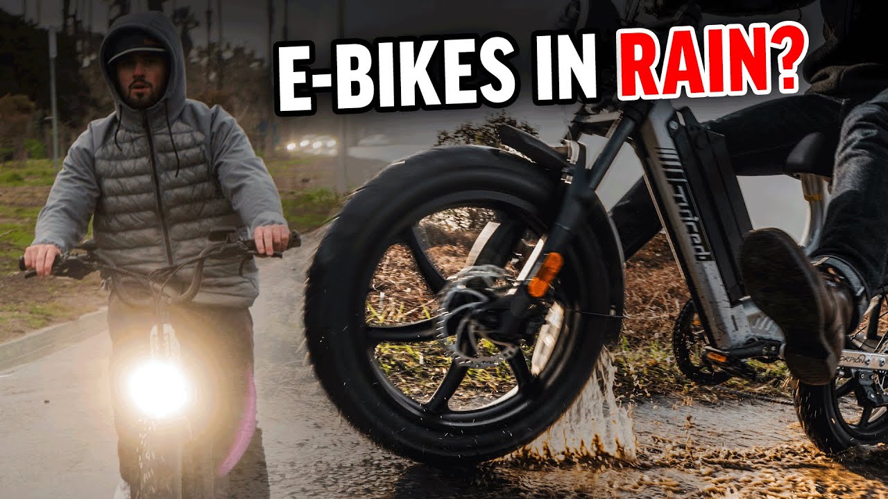 Can You Ride an E-Bike in the Rain?