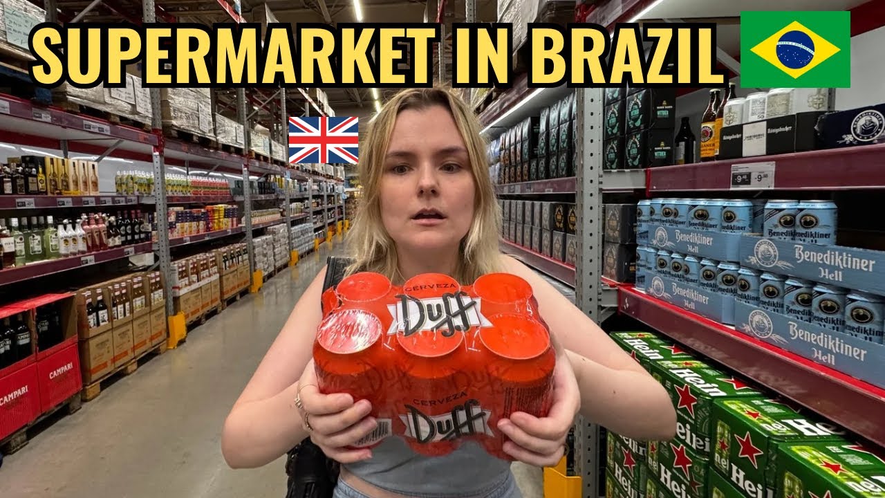 Brazil's MOST EXPENSIVE Supermarket SHOCKED Me