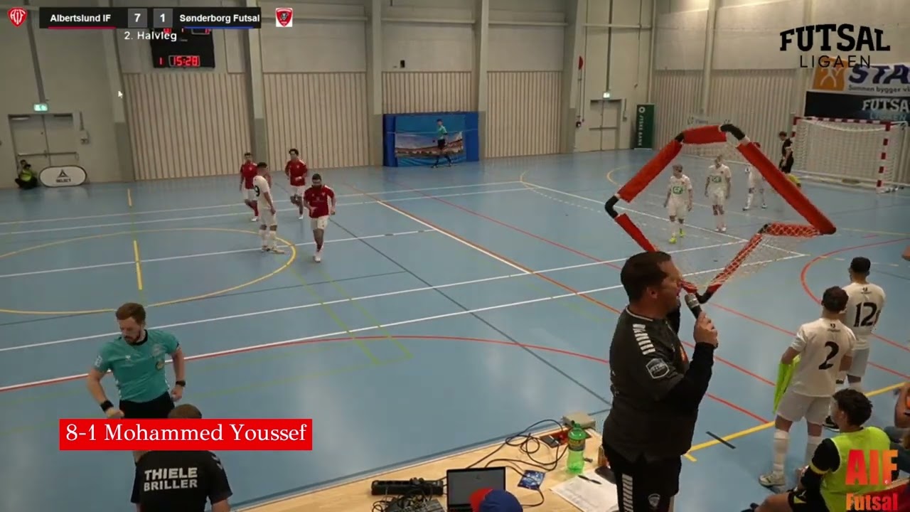 Goalshow Albertslund IF Futsal 11-1 Sønderborg Futsal