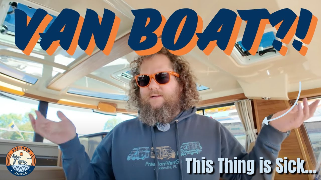 Лодка Van Boat? Обратите внимание на Ranger Tugs 25 от Pocket Yacht с FreedomVanGo.