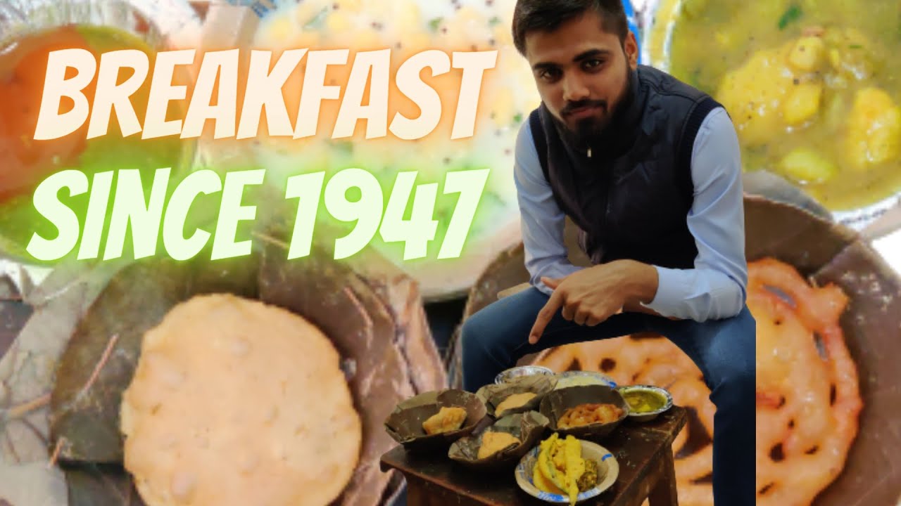 Gwalior Breakfast Samosa Kachori Bedmi Jalebi Pakodi | Street Food India | #gwaliorfoodvlogger#tasty