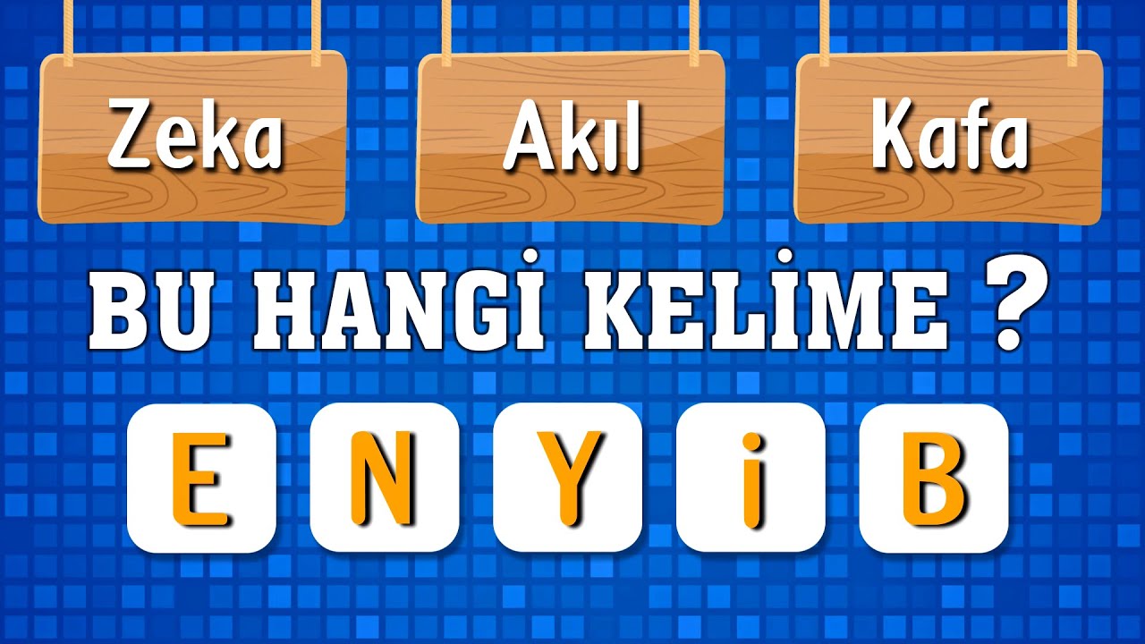 Kelime Bulmaca Oyunu #1