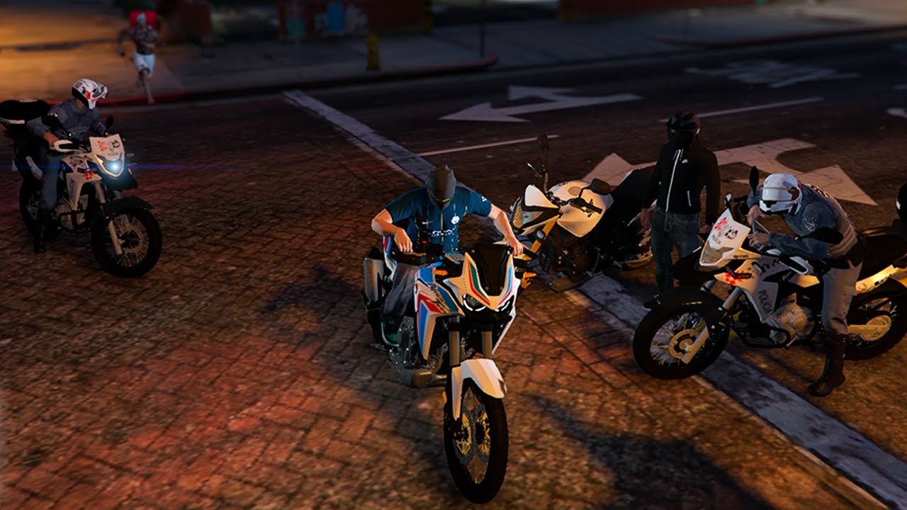 OS ROCAM NÃO PEGOU OS DRAK NA FUGA DE MOTO NO GTA 5 RP