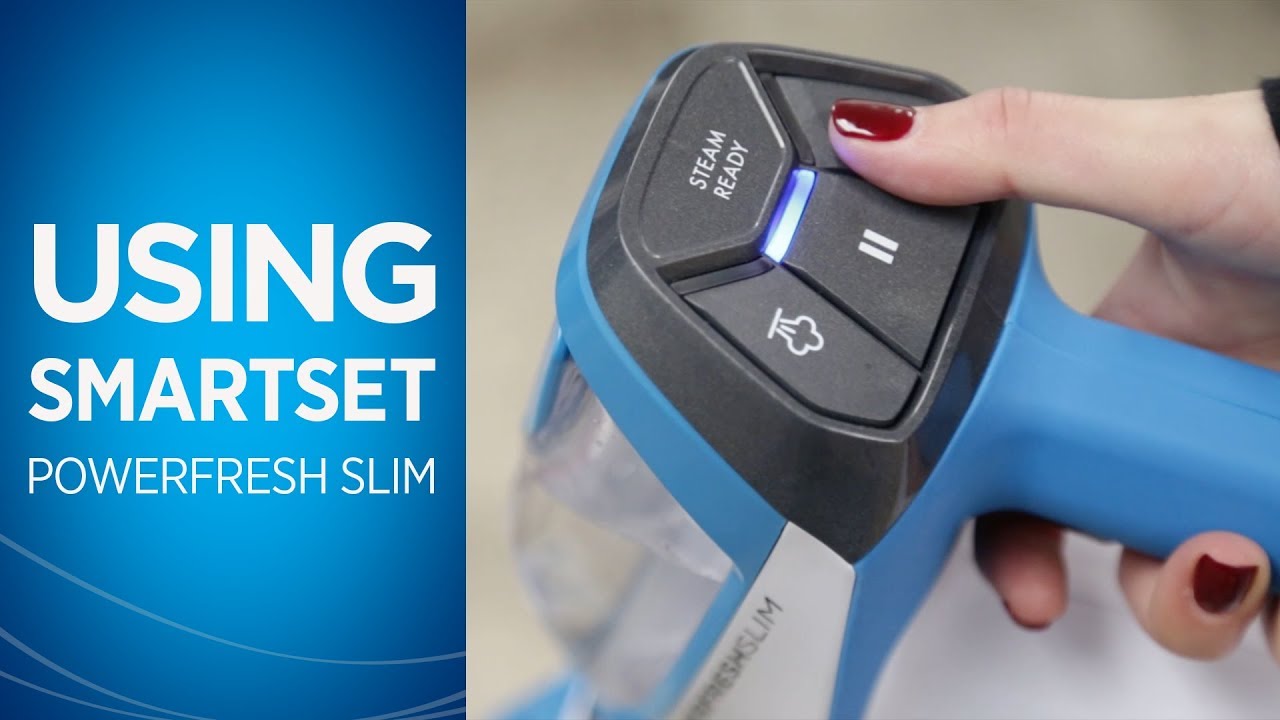 How to Use the SmartSet Steam Controls on Your PowerFresh® Slim Steam Mop