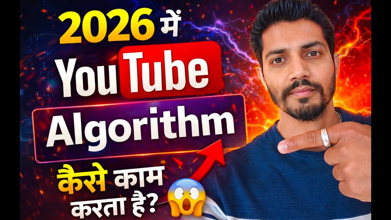 👉 “2026 में YouTube Algorithm कैसे काम करता है? 😱 New Rule समझ लो वरना Views नहीं आएंगे!”
