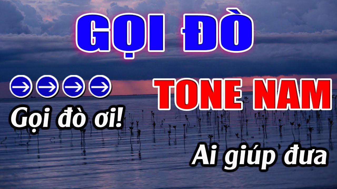 Gọi Đ&ograve; Karaoke Tone Nam Karaoke L&acirc;m Beat - Beat Mới