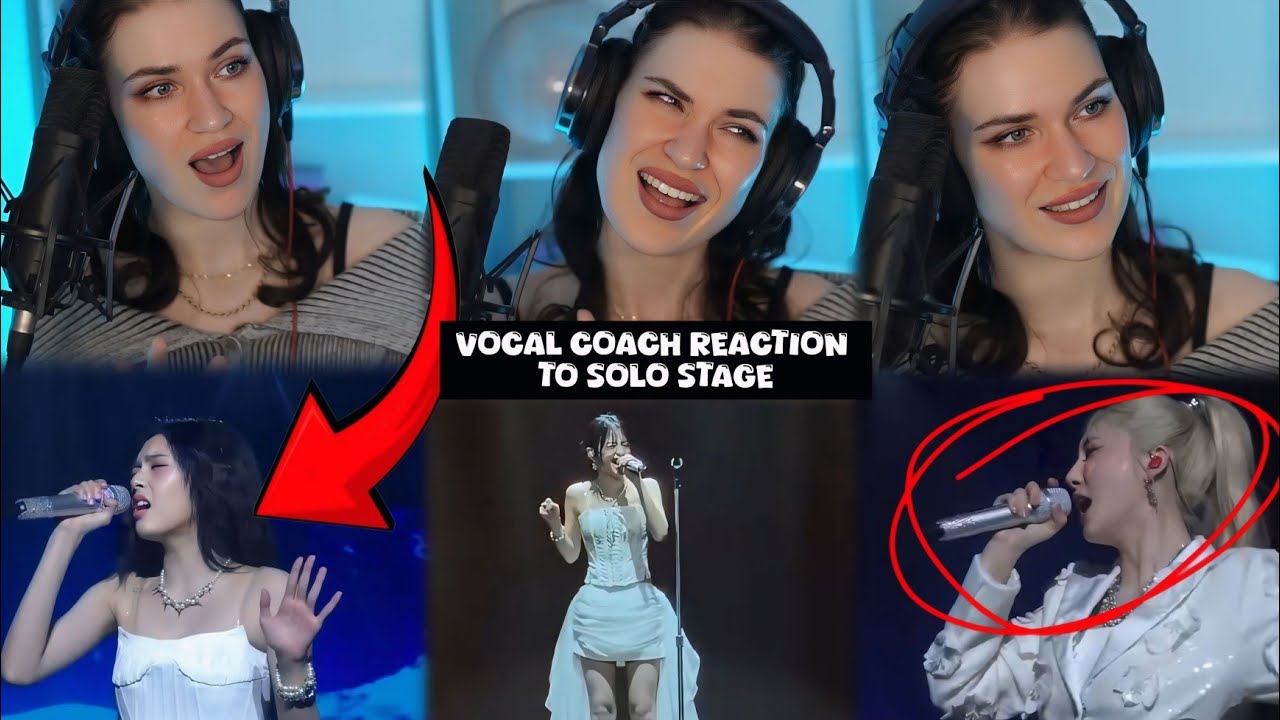 VOCAL COACH REACTING TO BABYMONSTER'S SOLO STAGE PERFORMANCES