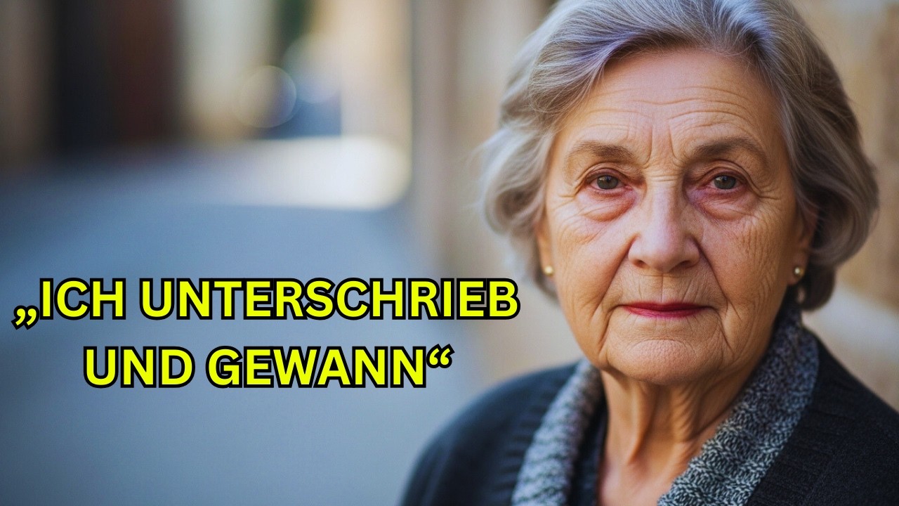 Mit 72 unterschrieb ich alles – und gewann mein Leben zurück…