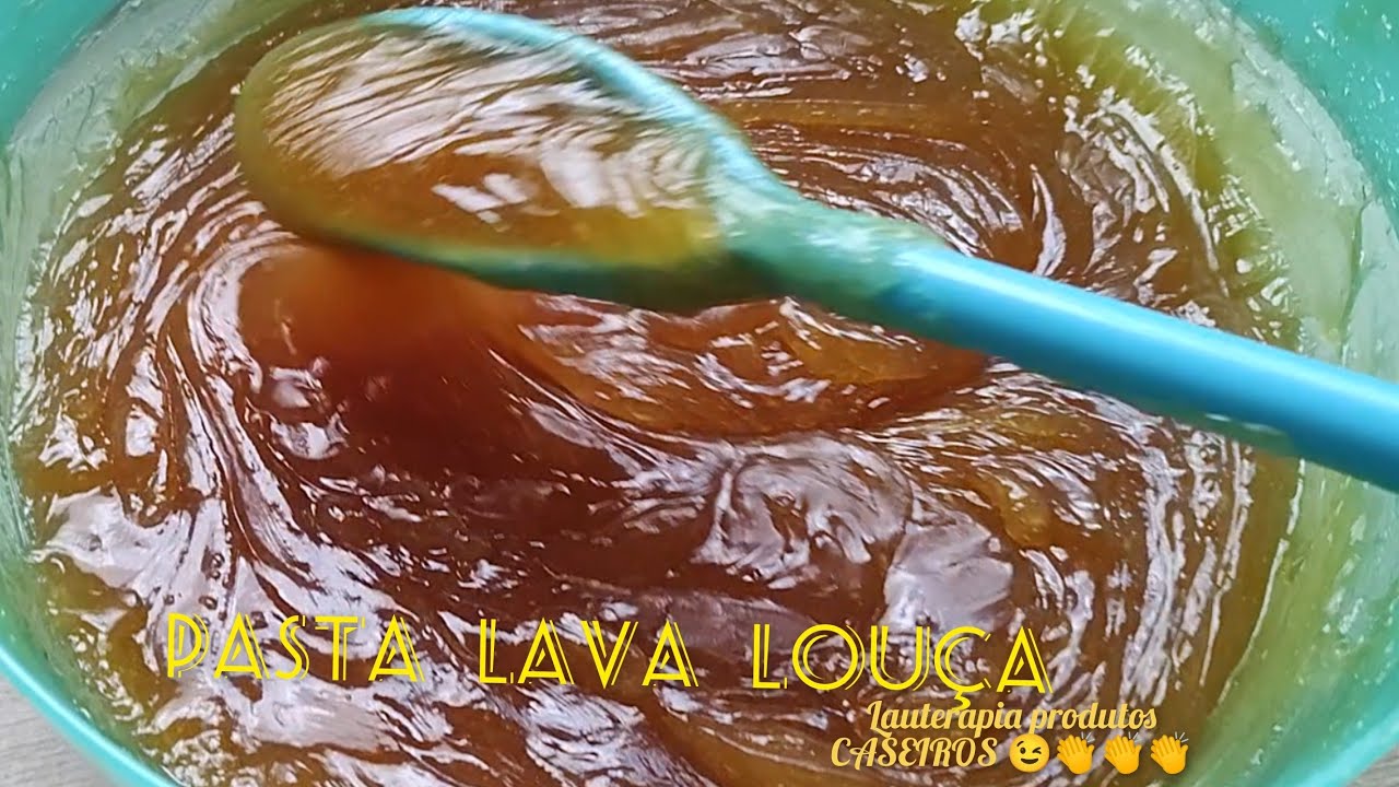 pasta lava louça com 1 litro de óleo 🤑 ótima pra sua economia doméstica 🤑 maravilhosa renda extra 🤑🤑