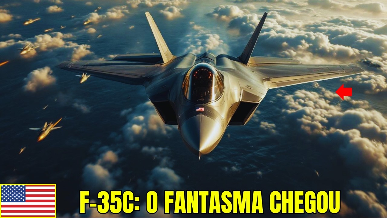 FANTASMA DIGITAL O Segredo do F 35C no Estreito