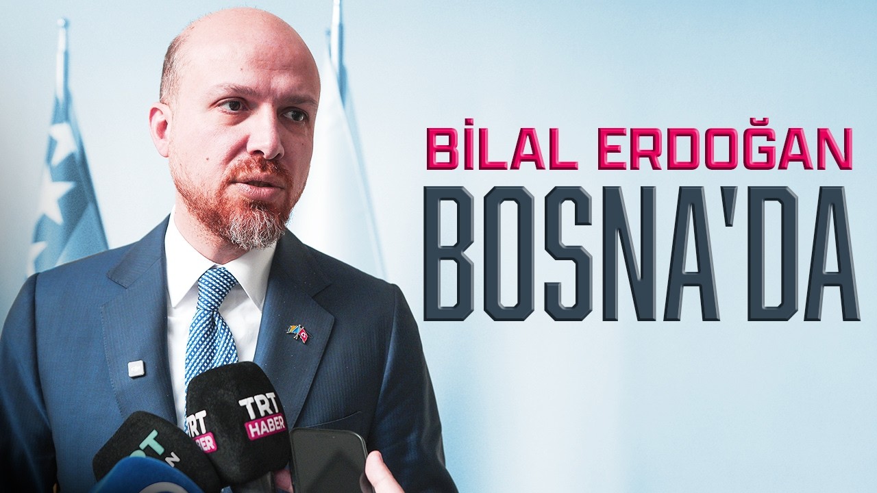 Bilal Erdoğan Bosna'da öğrencilerle buluştu