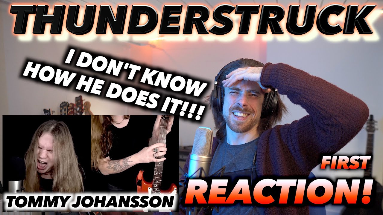 Томми Йоханссон — Thunderstruck (AC/DC) ПЕРВАЯ РЕАКЦИЯ! (КАК???)